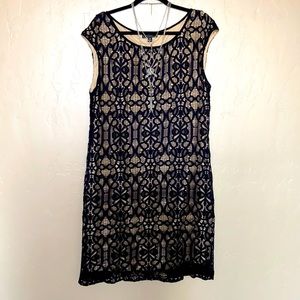 Dress Barn Black Lace Sheath Cocktail dress